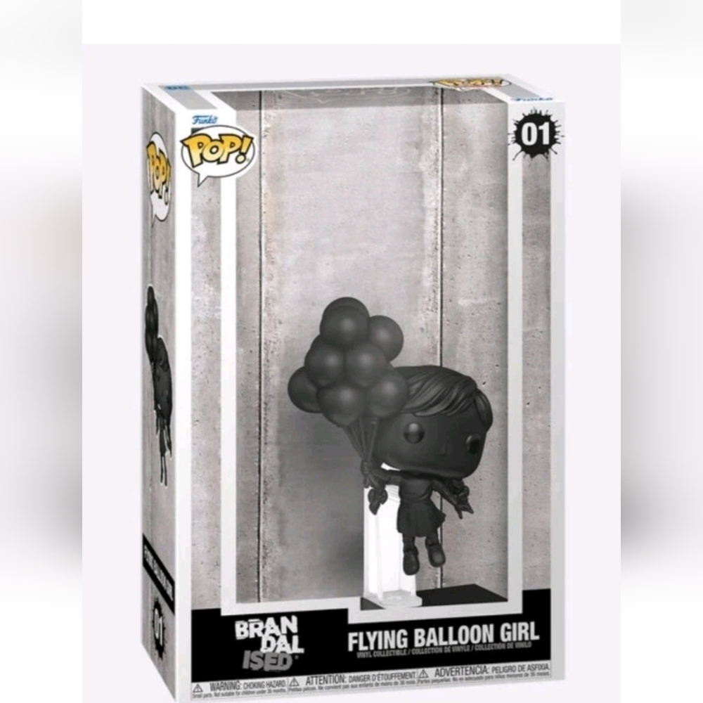 Funko Pop! Banksy Brandalised Flying Balloon Girl #01 Art Graffiti